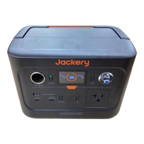 Jackery (ジャクリ) ポータブル電源240 ポータブル電源 JE-240A ※通電確認済