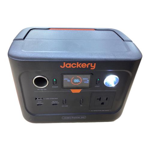 Jackery (ジャクリ) ポータブル電源240 ポータブル電源 JE-240A ※通電確認済
