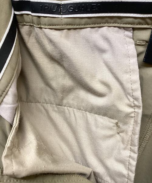 1piu1uguale3 (ウノピュウノウグァーレトレ) ゴルフウェア(パンツ) GRP098 タックスラックスパンツ メンズ SIZE S ベージュ