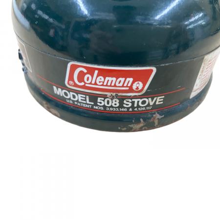 Coleman (コールマン) 508 STOVE ガソリンシングルバーナー 2レバー