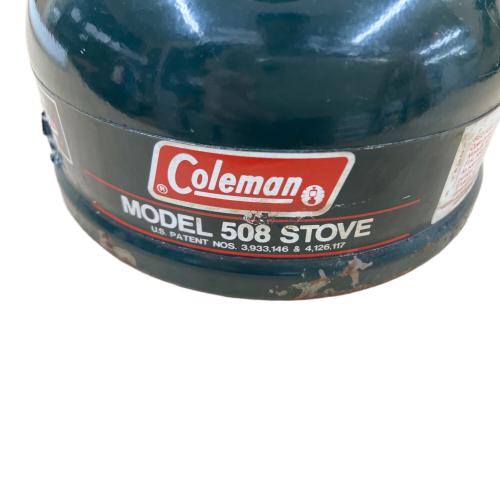 Coleman (コールマン) 508 STOVE ガソリンシングルバーナー 2レバー・※動作確認済