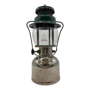 Coleman (コールマン) ジュニア ガソリンランタン 242C サンシャインロゴ メッキタンク パイレックスグローブPYREXグローブ ヴィンテージ