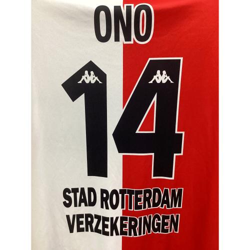 フェイエノールト・ロッテルダム サッカーユニフォーム 01-02 ホーム SIZE S レッド×ホワイト