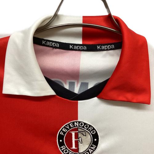 フェイエノールト・ロッテルダム サッカーユニフォーム 01-02 ホーム SIZE S レッド×ホワイト