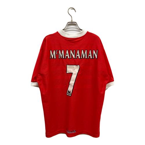 リヴァプールFC サッカーユニフォーム レッド メンズ SIZE 38"/40" レッド