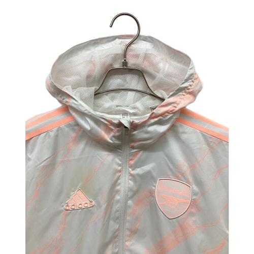 アーセナルFC サッカーウェア(トップス) GQ2535 ウィンドブレーカー 20-21シーズン メンズ SIZE M ホワイト