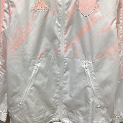 アーセナルFC サッカーウェア(トップス) GQ2535 ウィンドブレーカー 20-21シーズン メンズ SIZE M ホワイト
