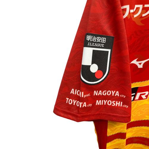 名古屋グランパス (ナゴヤグランパス) サッカーユニフォーム P2JADY2001 2026 ホーム オーセンティックユニフォーム メンズ SIZE XL レッド