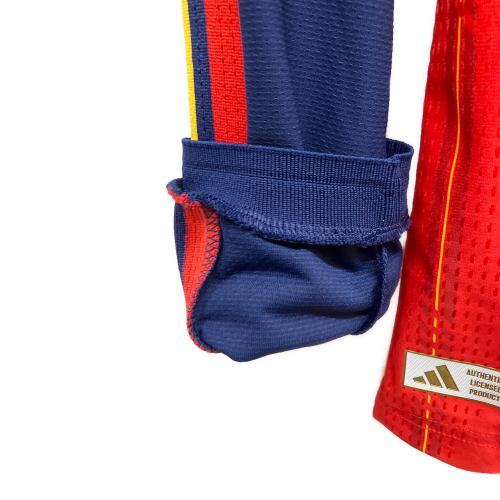スペイン代表 (スペインダイヒョウ) サッカーユニフォーム JZ5776 メンズ SIZE XL レッド