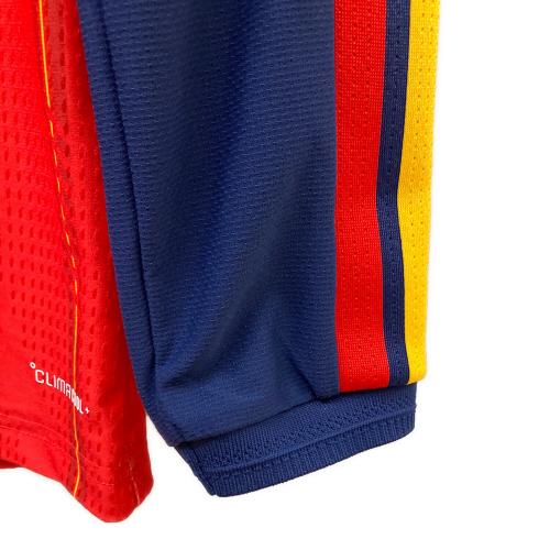 スペイン代表 (スペインダイヒョウ) サッカーユニフォーム JZ5776 メンズ SIZE XL レッド