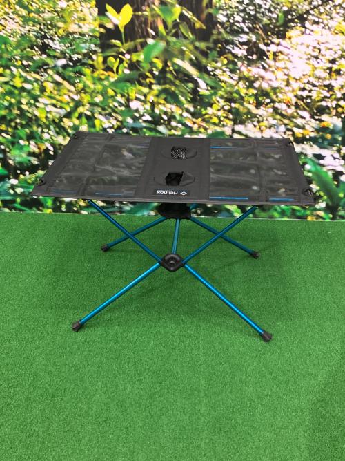 Helinox (ヘリノックス) アウトドアテーブル 約60×40×38cm ブラック×ブルー テーブルワン