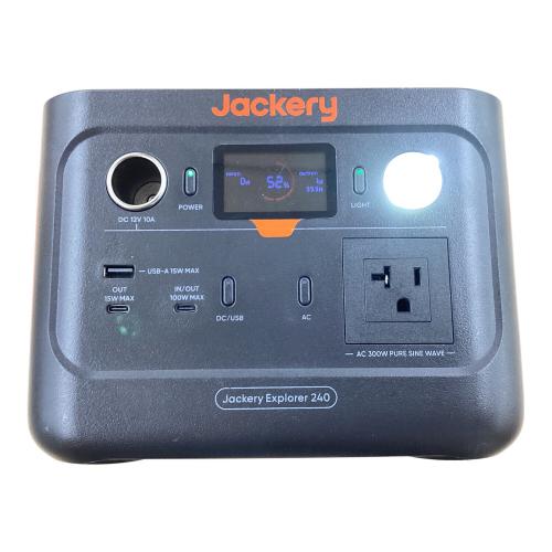 Jackery (ジャクリ) ポータブル電源240 New ポータブル電源 JE-240A ※動作確認済み