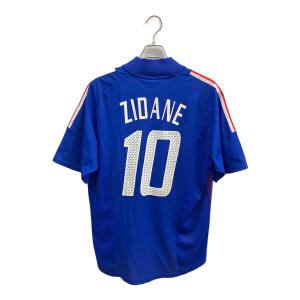 フランス代表 (フランスダイヒョウ) サッカーユニフォーム 2002-2004 ホームユニフォーム メンズ SIZE 2XO ブルー