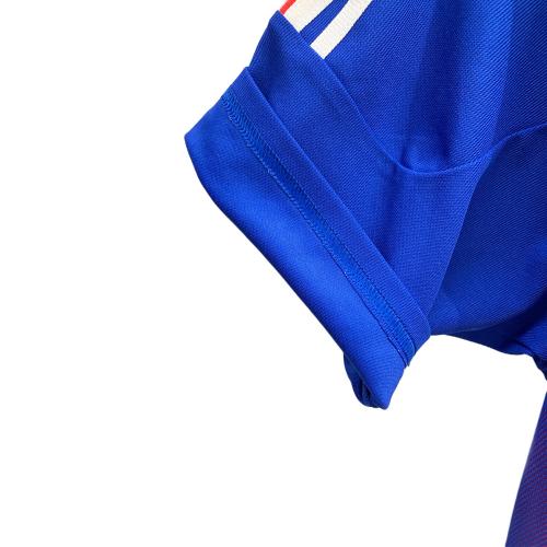 フランス代表 (フランスダイヒョウ) サッカーユニフォーム 2002-2004 ホームユニフォーム メンズ SIZE 2XO ブルー
