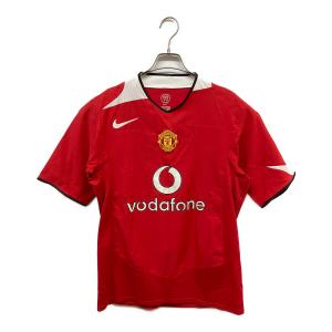 マンチェスターユナイテッド サッカーユニフォーム 118834 04-06シーズン ホームユニフォーム メンズ SIZE M レッド