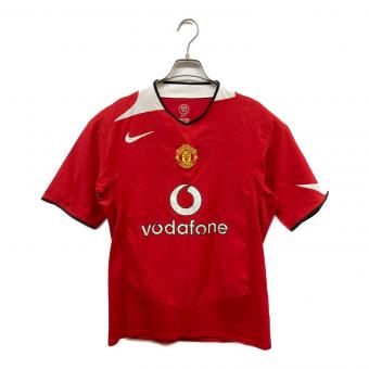 マンチェスターユナイテッド サッカーユニフォーム 118834 04-06シーズン ホームユニフォーム メンズ SIZE M レッド