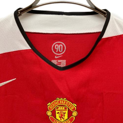 マンチェスターユナイテッド サッカーユニフォーム 118834 04-06シーズン ホームユニフォーム メンズ SIZE M レッド