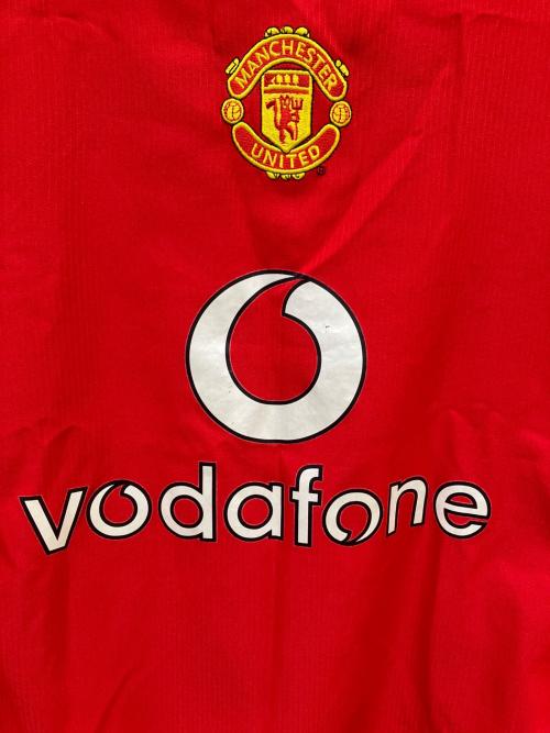 マンチェスターユナイテッド サッカーユニフォーム 118834 04-06シーズン ホームユニフォーム メンズ SIZE M レッド