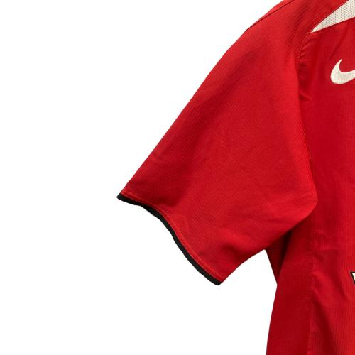 マンチェスターユナイテッド サッカーユニフォーム 118834 04-06シーズン ホームユニフォーム メンズ SIZE M レッド