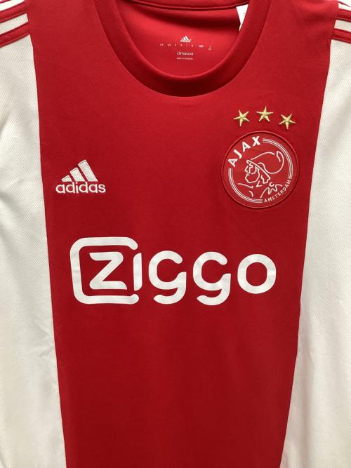 アヤックス サッカーユニフォーム S08244 15/16シーズン ホームユニフォーム メンズ SIZE XO レッド×ホワイト
