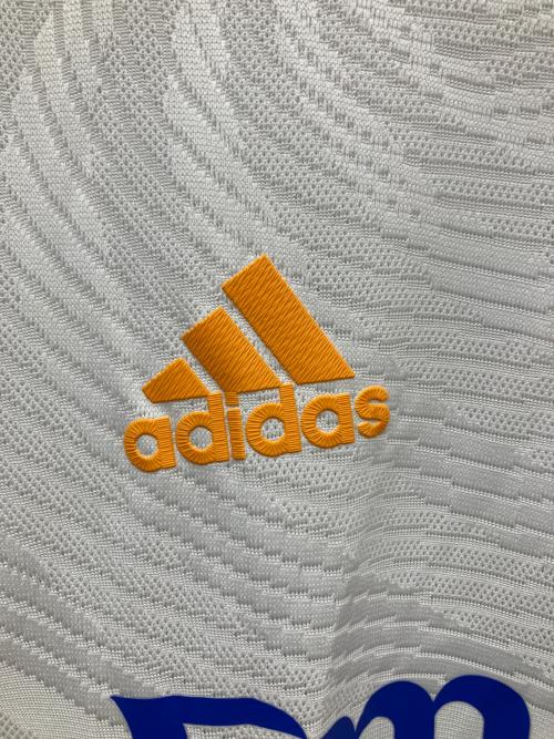 レアル・マドリード サッカーユニフォーム GQ1360 21/22 ユニフォーム ホーム 半袖 オーセンティック メンズ SIZE L ホワイト×ブルー