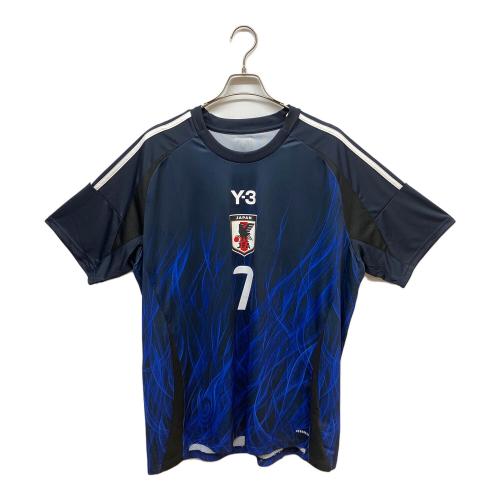 日本代表 (ニホンダイヒョウ) サッカーユニフォーム IU0964 2024 ホーム レプリカ ユニフォーム メンズ 4XL ブルー