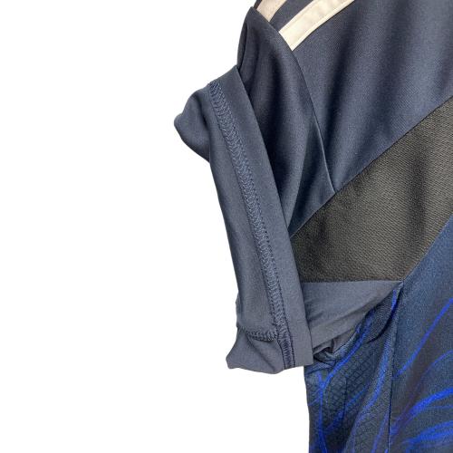 日本代表 (ニホンダイヒョウ) サッカーユニフォーム IU0964 2024 ホーム レプリカ ユニフォーム メンズ 4XL ブルー