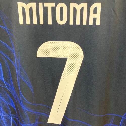 日本代表 (ニホンダイヒョウ) サッカーユニフォーム IU0964 2024 ホーム レプリカ ユニフォーム メンズ 4XL ブルー