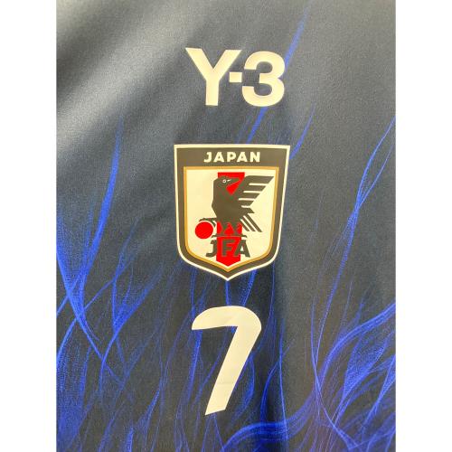 日本代表 (ニホンダイヒョウ) サッカーユニフォーム IU0964 2024 ホーム レプリカ ユニフォーム メンズ 4XL ブルー