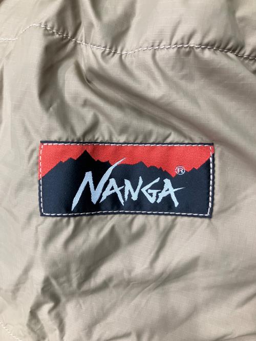 NANGA (ナンガ) マミー型シュラフ(ダウン) ブラウン×ブラック オーロラ600DX