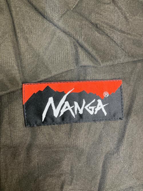 NANGA (ナンガ) マミー型シュラフ(ダウン) ブラウン×ブラック オーロラ600DX