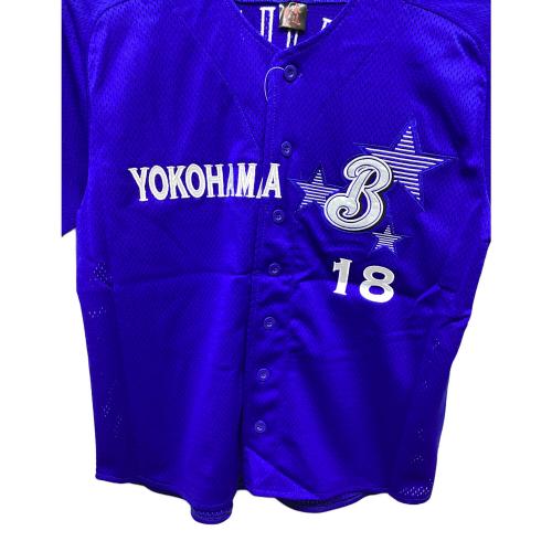 横浜DeNAベイスターズ (ヨコハマディーエヌエーベイスターズ) 永遠番長1998『横浜ベイスターズ』レプリカユニフォーム【18．MIURA】ビジター 応援グッズ Sサイズ ブルー