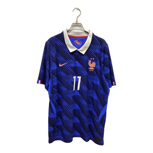 フランス代表 (フランスダイヒョウ) サッカーユニフォーム IB5158-480 2026 ホーム オーセンティック ユニフォーム メンズ SIZE L ネイビー×ブルー