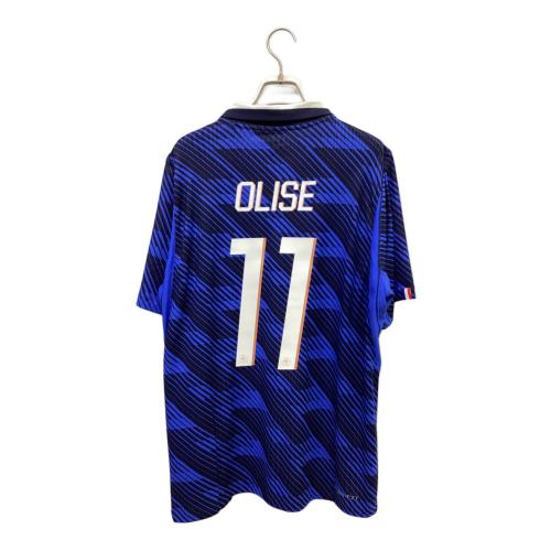 フランス代表 (フランスダイヒョウ) サッカーユニフォーム IB5158-480 2026 ホーム オーセンティック ユニフォーム メンズ SIZE L ネイビー×ブルー