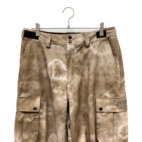 NOMADIK (ノマディック) 777 PANTS スノーボードウェア(パンツ) NP-3 24-25モデル @ メンズ SIZE L TIE-DYE