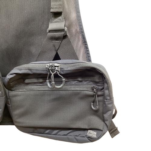 Abu Garcia (アブガルシア) フィッシングベスト メンズ SIZE Free ブラック