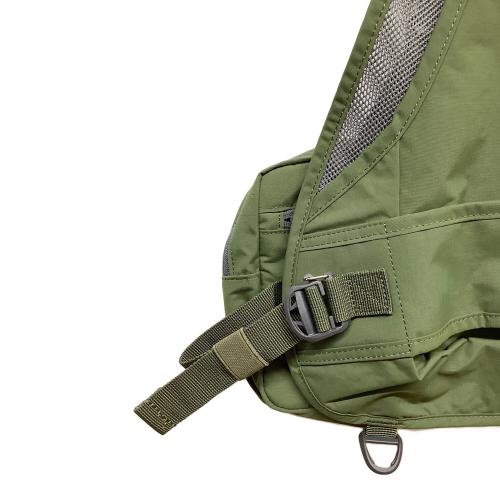 Abu Garcia (アブガルシア) フィッシングベスト メンズ SIZE Free オリーブ