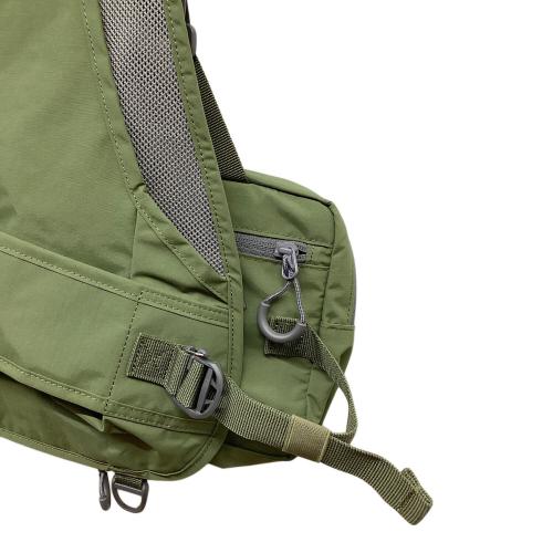 Abu Garcia (アブガルシア) フィッシングベスト メンズ SIZE Free オリーブ