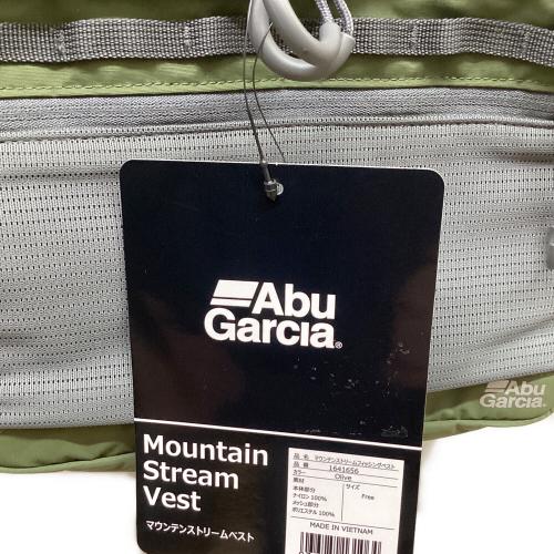 Abu Garcia (アブガルシア) フィッシングベスト メンズ SIZE Free オリーブ