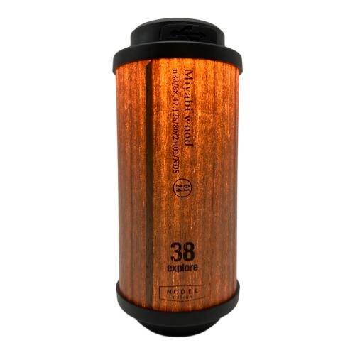 38explore (サーティーエイト・エクスプロー) MIYABI wood （WALNUT) LEDランタン