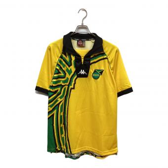 ジャマイカ代表 (ジャマイカダイヒョウ) サッカーユニフォーム 1998年 フランスW杯 半袖 ホーム SIZE XL イエロー×グリーン