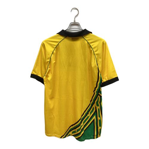 ジャマイカ代表 (ジャマイカダイヒョウ) サッカーユニフォーム 1998年 フランスW杯 半袖 ホーム SIZE XL イエロー×グリーン