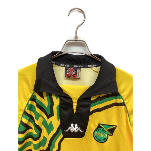 ジャマイカ代表 (ジャマイカダイヒョウ) サッカーユニフォーム 1998年 フランスW杯 半袖 ホーム SIZE XL イエロー×グリーン