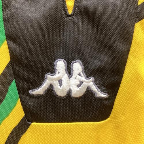 ジャマイカ代表 (ジャマイカダイヒョウ) サッカーユニフォーム 1998年 フランスW杯 半袖 ホーム SIZE XL イエロー×グリーン