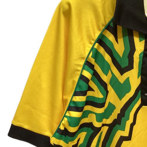 ジャマイカ代表 (ジャマイカダイヒョウ) サッカーユニフォーム 1998年 フランスW杯 半袖 ホーム SIZE XL イエロー×グリーン