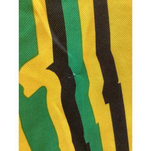 ジャマイカ代表 (ジャマイカダイヒョウ) サッカーユニフォーム 1998年 フランスW杯 半袖 ホーム SIZE XL イエロー×グリーン