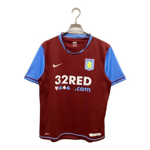 アストン・ヴィラFC サッカーユニフォーム 264311 07-09シーズン  ホーム 半袖 SIZE M レッド×スカイブルー