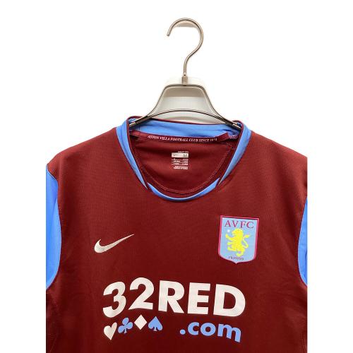 アストン・ヴィラFC サッカーユニフォーム 264311 07-09シーズン  ホーム 半袖 SIZE M レッド×スカイブルー