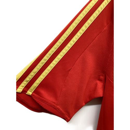 スペイン代表 (スペインダイヒョウ) サッカーユニフォーム 614398 08-09シーズン ホーム半袖 SIZE O レッド