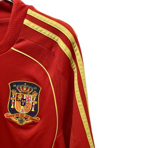 スペイン代表 (スペインダイヒョウ) サッカーユニフォーム 614398 08-09シーズン ホーム半袖 SIZE O レッド